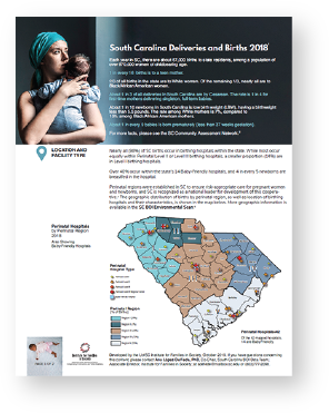 Click here for the SC Deliveries and Births 2018 fac tsheet Click here for the SC Deliveries and Births 2018 fact sheet
