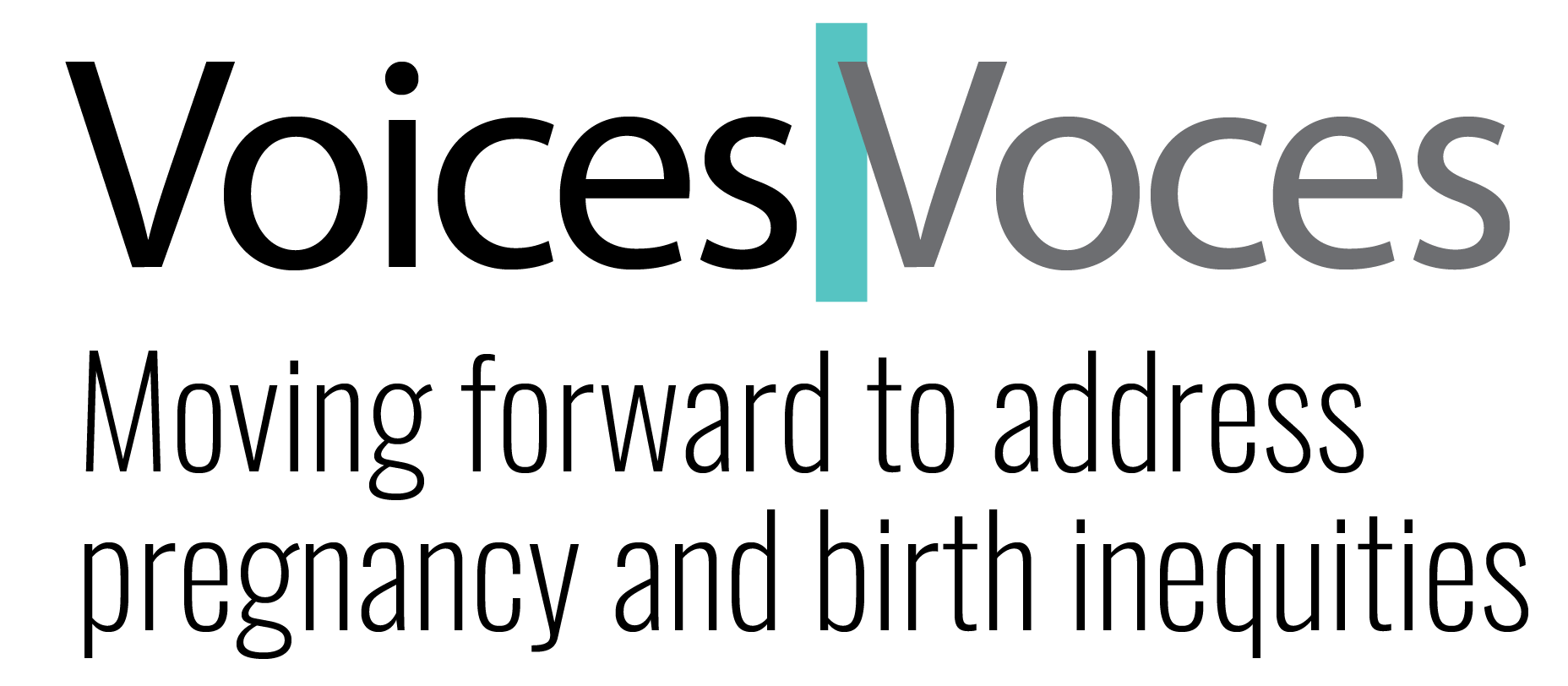 Voices/Voces english logo.